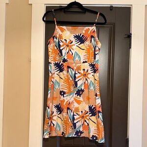 Roxy Floral Tropical Slip Dress